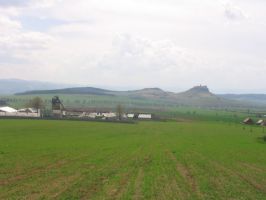 rodn bijacovsk polia - v pozad Spisk hrad
